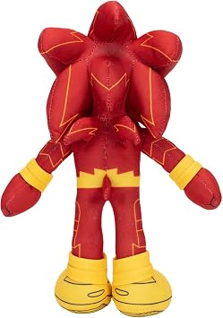 Sonic The Hedgehog DC Comics Sonic as The Flash and Silver as Green Lantern 9 Plush 2-Pack