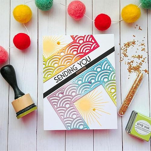 Miniatura 10 de Ammsochy Troqueles de corte 3D, plantillas de metal, herramientas de álbumes de recortes, plantillas de acero al carbono para hacer tarjetas de