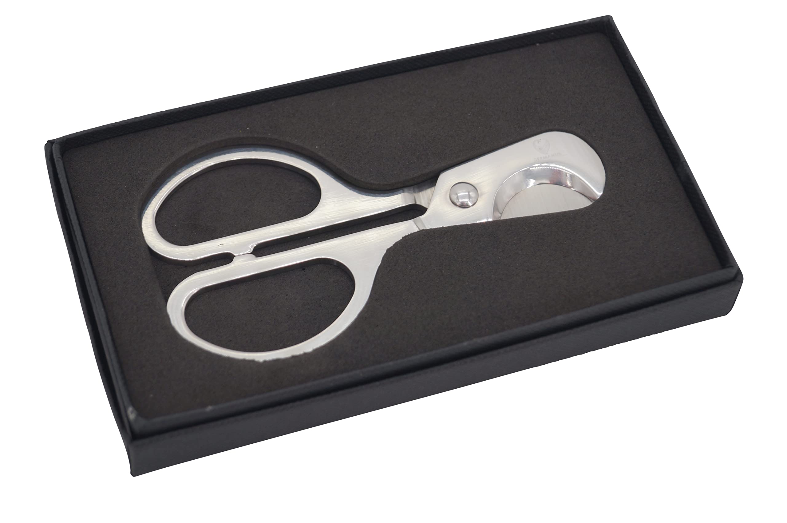 GERMANUS Cigar Cutter Scissors Classic Chrome