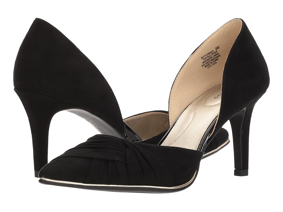 

Bandolino Furnari (Black Faux Suede) Women's Shoes