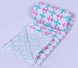 Sponsored Ad - SHIRANYA Unisex Blanket - Reversible Cotton Baby Quilt Geometric Print Soft Cot Comforter Crib Blanket for ...