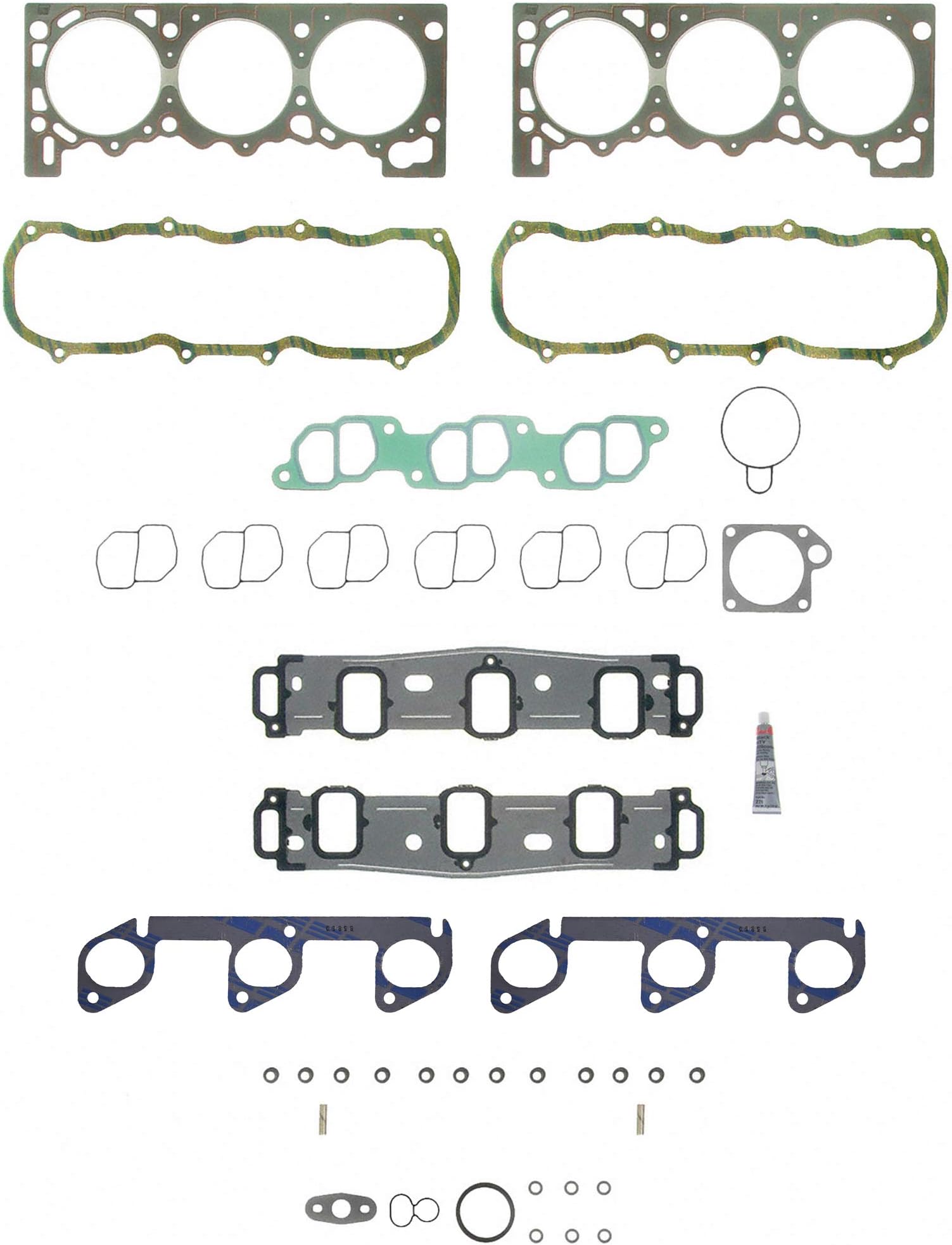 Fel-Pro HST 9071 PT-1 Engine Cylinder Head Gasket Set Cross Reference - View #7