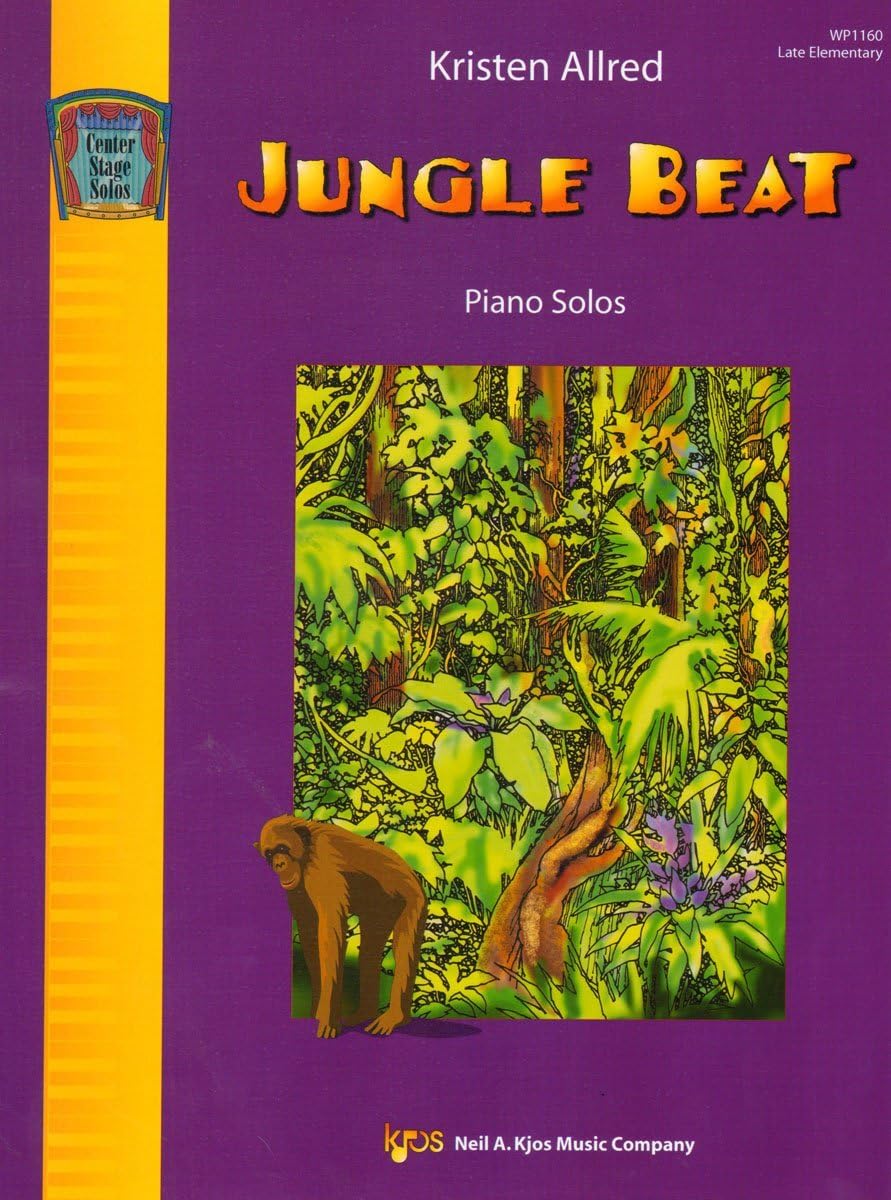 WP1160 - Jungle Beat - Piano Solos - Late Elementary