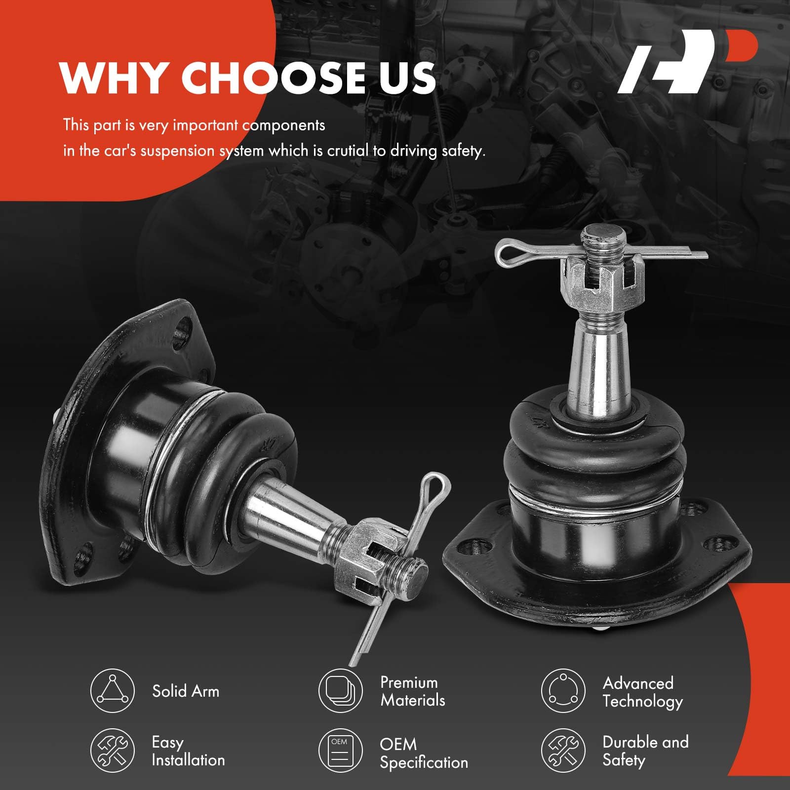 1/2" To 3/8" High Misalignment Spacer Heims Rod End Ends Heim HMS 8 Pieces | Steel | 12 In