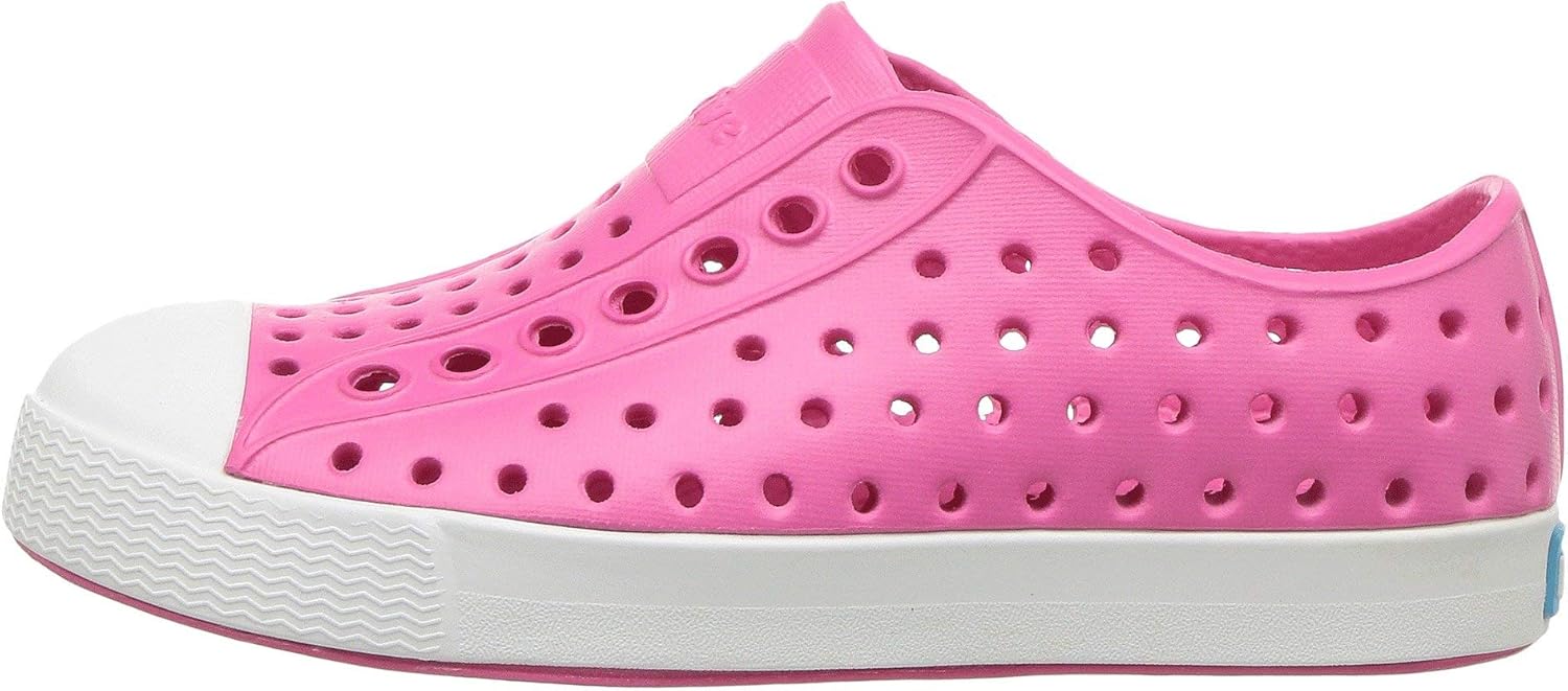 Native Shoes - Jefferson, Kids Shoe Toddler (1-4 Years) 4 Toddler Hollywood Pink/Shell White