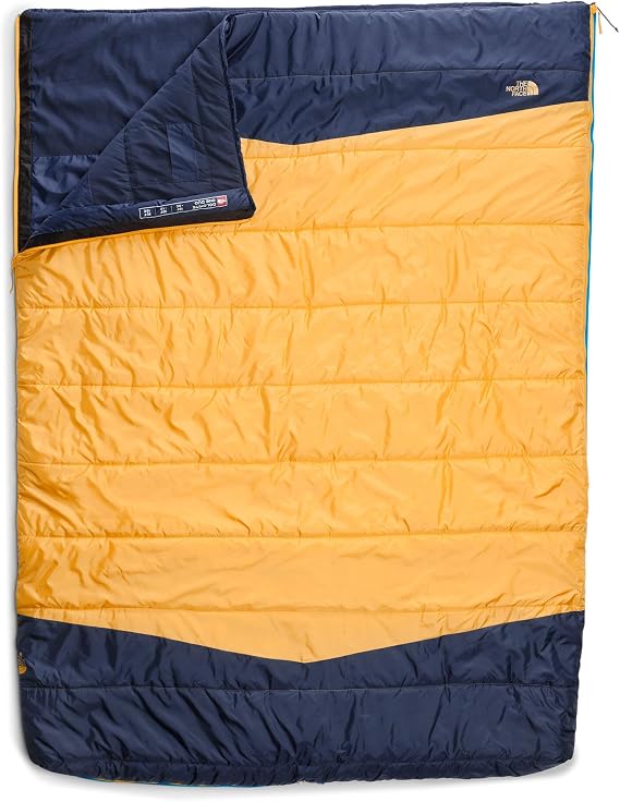 The North Face Sleeping-Bags Dolomite One 15F / -9C, 3-in-1 Insulated Sleeping Bag for 2 People | Water Repellent, Rectangular Shape, Fleece Lined Mid Layer