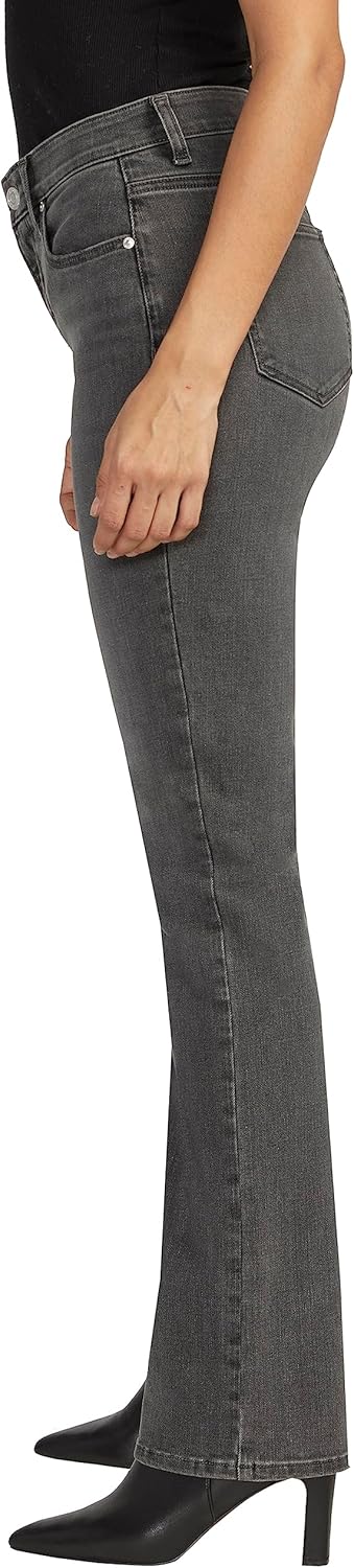 JAG Jeans Women's Eloise Mid Rise Bootcut Jeans, Stormcloud, 12 - Image 3
