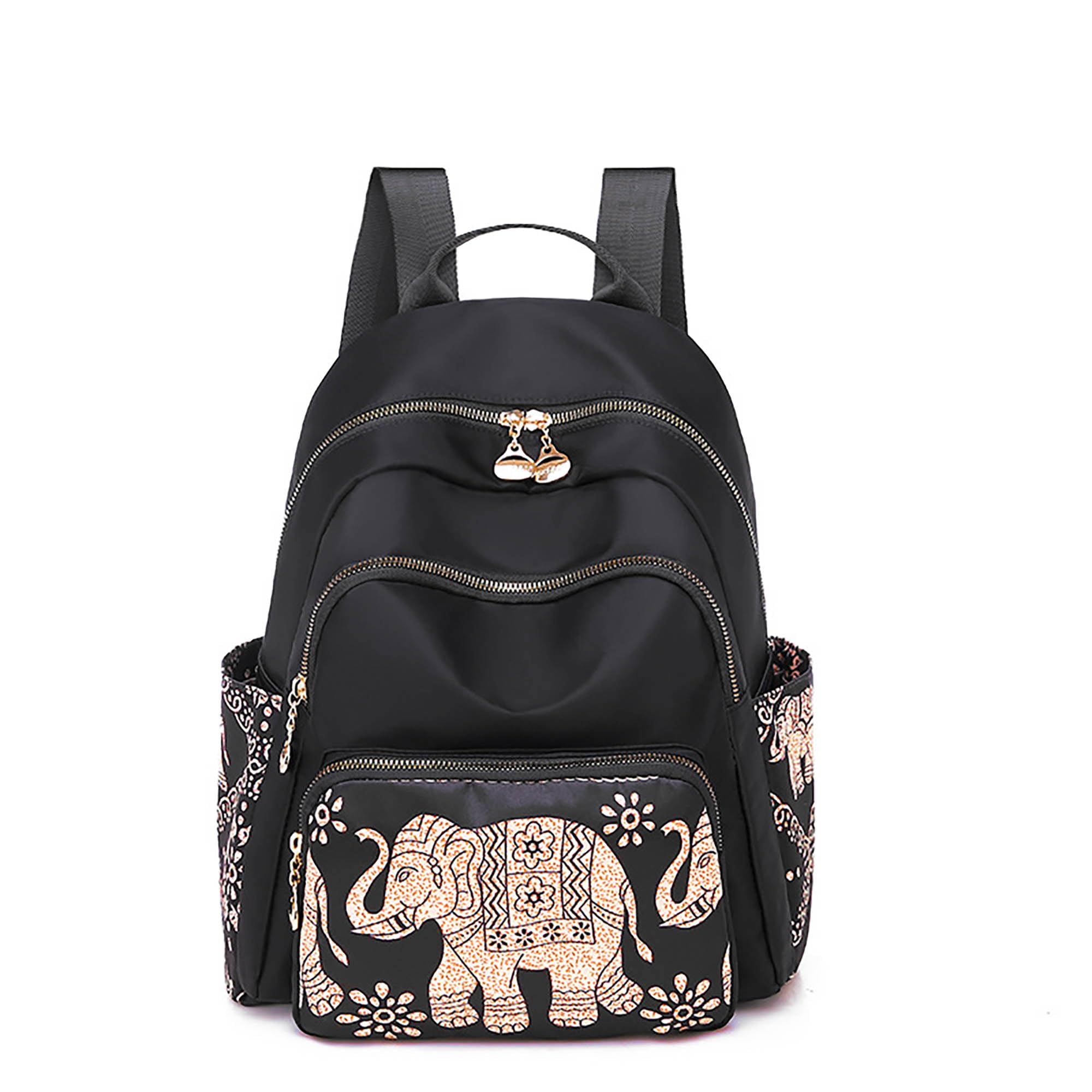 Mochila de nailon impermeable para mujer pequeña casual viajes y playa BKP-D 8