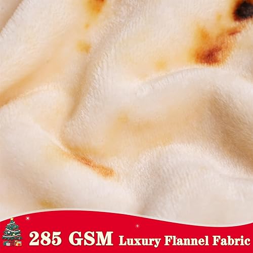 Miniatura 5 de mermaker Burritos - Manta de tortilla para bebé recién nacido, 285 GSM, manta de franela suave para taco, regalos divertidos para baby shower, niños