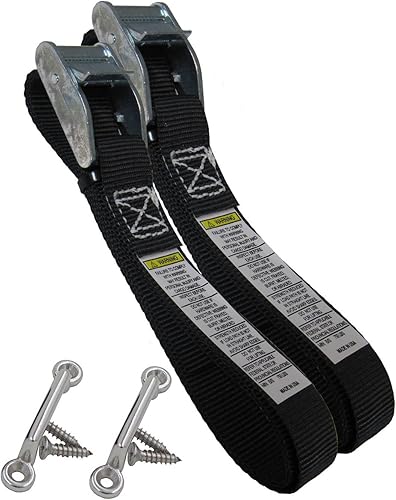 Kit de amarre de correa enfriadora rotomoldeada de 48 pulgadas de longitud con bucles de cubierta