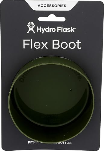 HYDRO FLASK Bottle Boot Medium Olive, 1 EA
