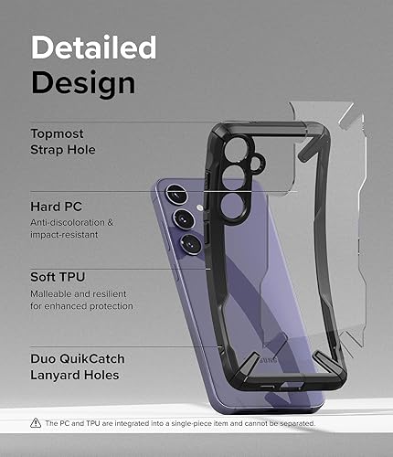 Miniatura 7 de Ringke Fusion-X Recortes precisos para lentes de cámara Compatible con Samsung Galaxy S24 Plus Case 5G, parachoques aumentado, parte trasera dura,