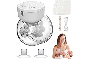 Hands-Free Electric Breast Pump with Smart Display