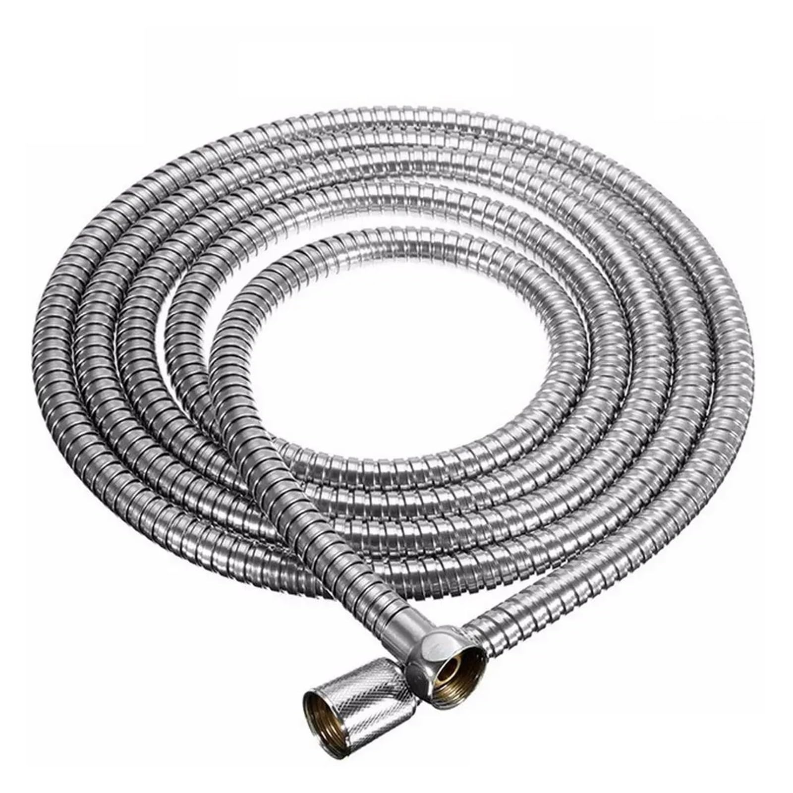 BNGDFDGH 1-3m Copper Core Standard Stainless Steel Bathroom Pipe Shower Head Tube Plumbing Hose(3.0m)