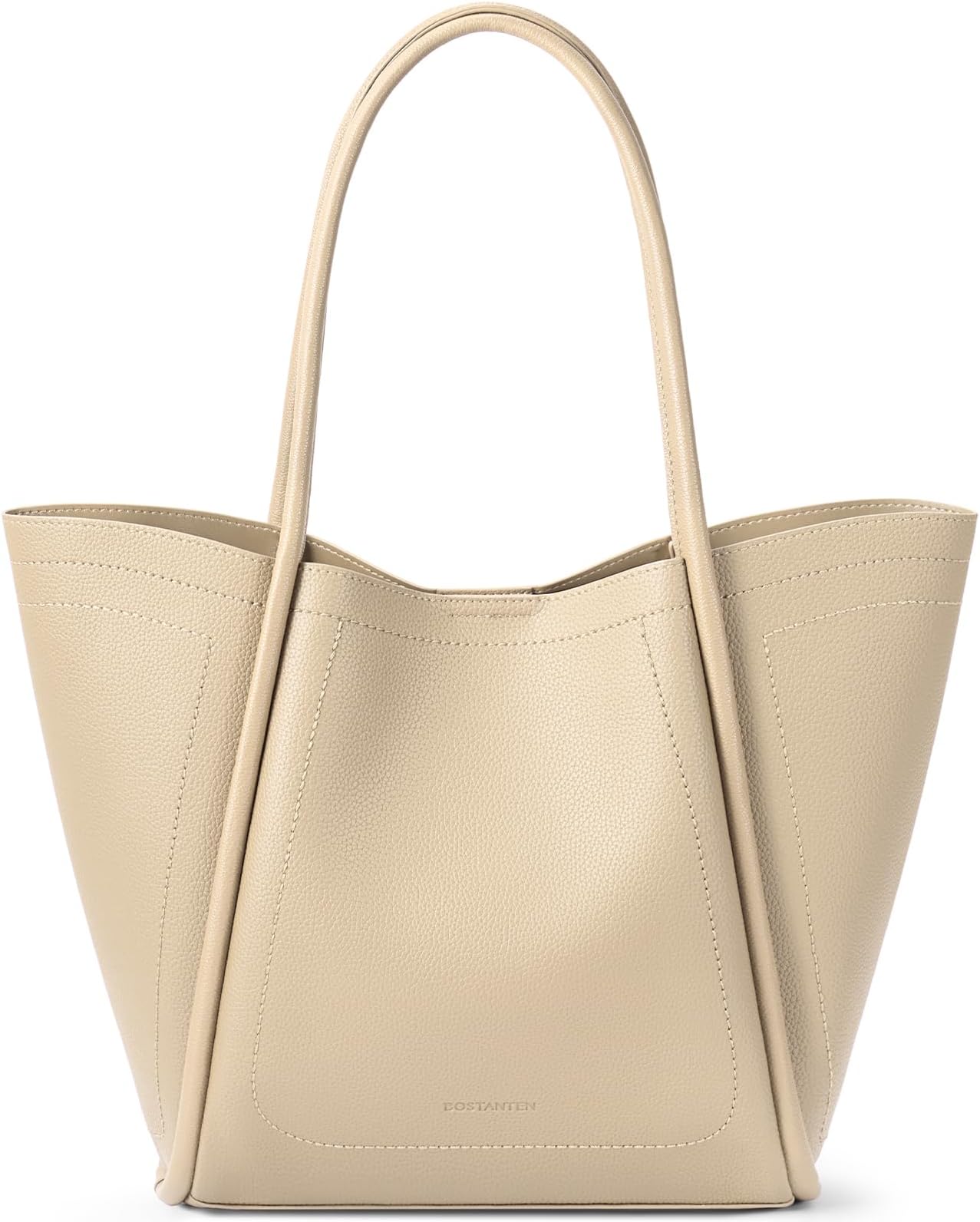 BOSTANTENWork Purses for Women Vegan Leather Shoulder Bag Large Tote Handbag for Travel 2024