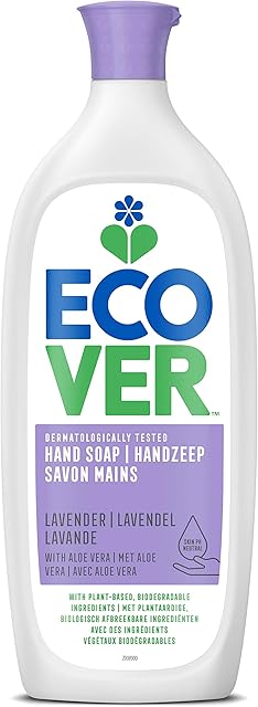 Ecover Hand Soap Lavender & Aloe Vera Refill, 1000ml