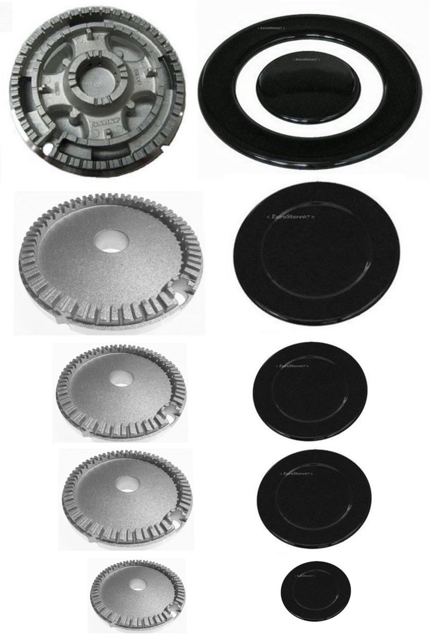 Spartifiamma Per Fornelli Nardi Samet Franke - Coroncine E Piattelli Per Piano Cottura 5 Fuochi