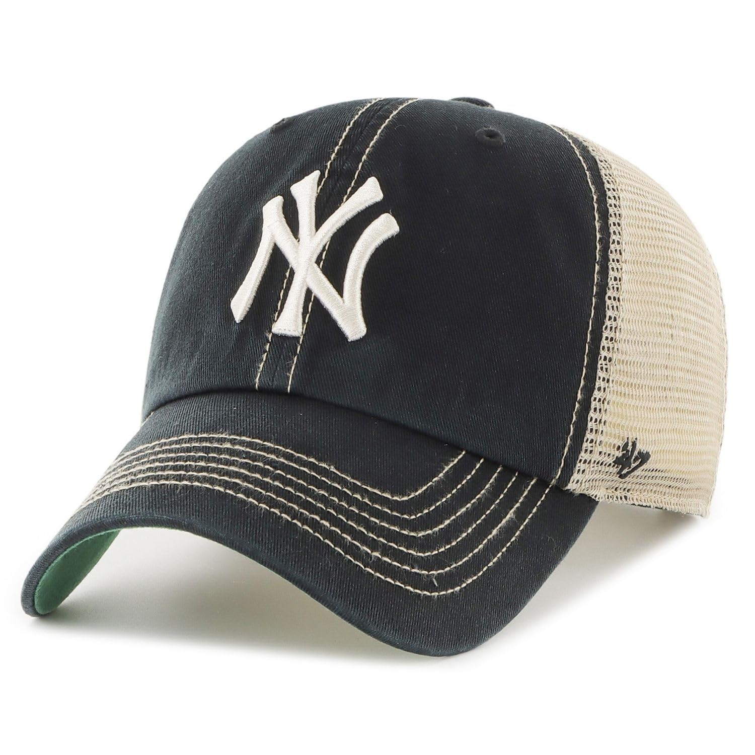 47 Brand Trucker Vintage Cap - Trawler New York Yankees Black