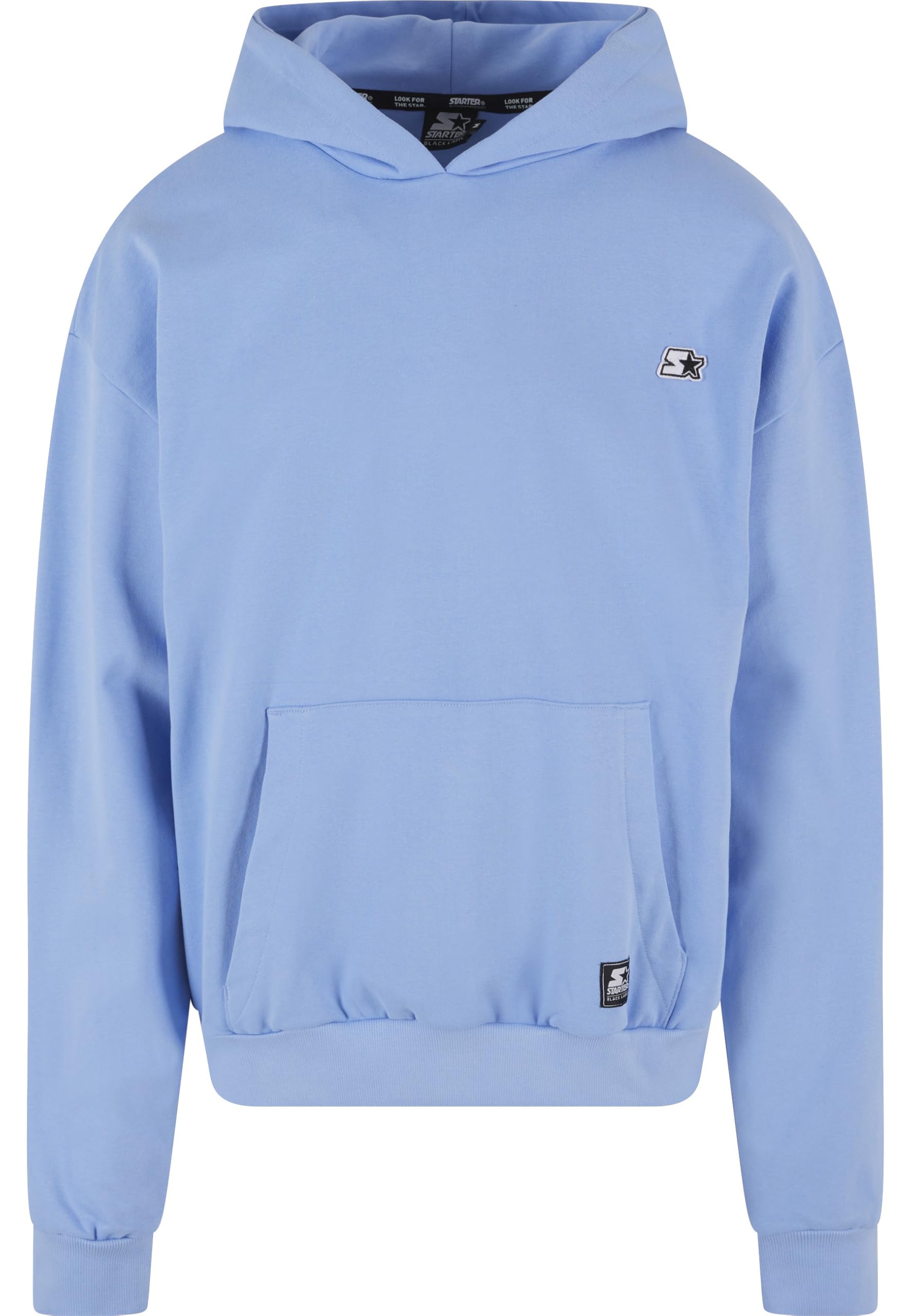 Sweatshirt à Capuche Homme STARTER BLACK LABEL St390 Noir Oversize - 8