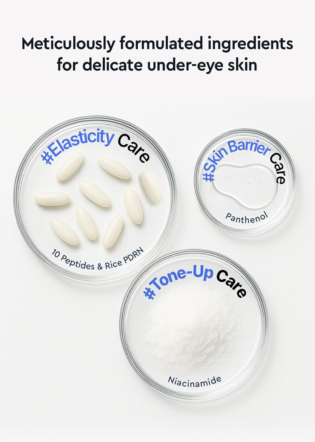 bewants Peptide-X Firming Eye Serum Stick with Rice-Derived PDRN, Cooling Treatment for Puffiness, Dark Circles & Fine Lines (1 Pack) - Image 4