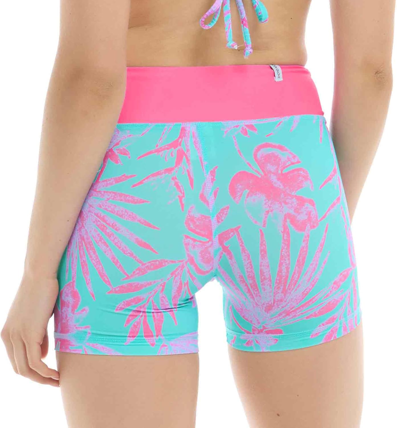 Speedy Elastic Waist Hybrid Swim Short with UPF 50