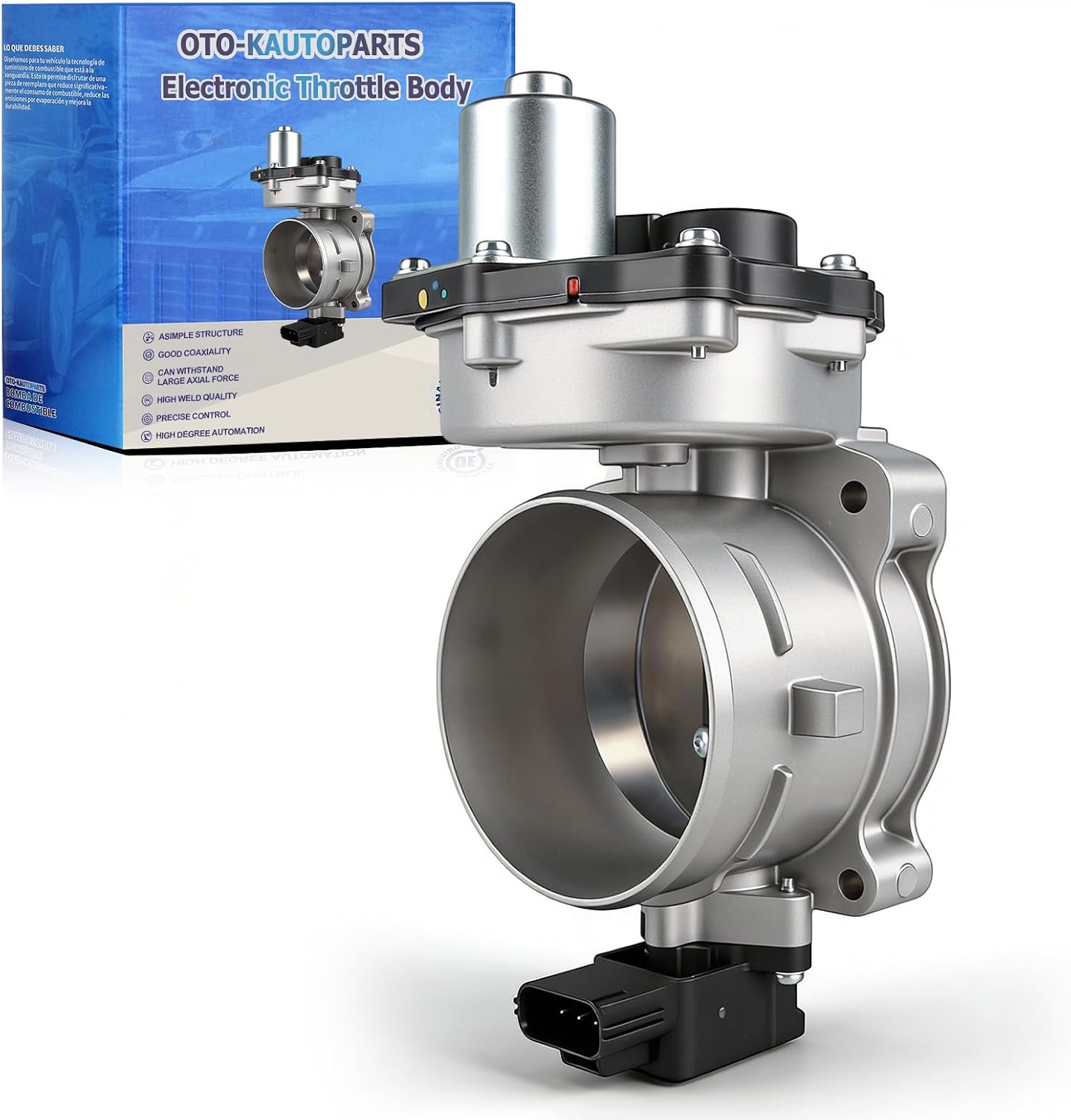 OTO-K Electronic Throttle Body Assembly 12577029 12609500 Compatible with Chevy Malibu Impala Equinox Uplander, Buick Lucerne Terraza, Pontiac G6 Montana Torrent, Saturn Aura Vue 3.4L 3.5L 3.9L