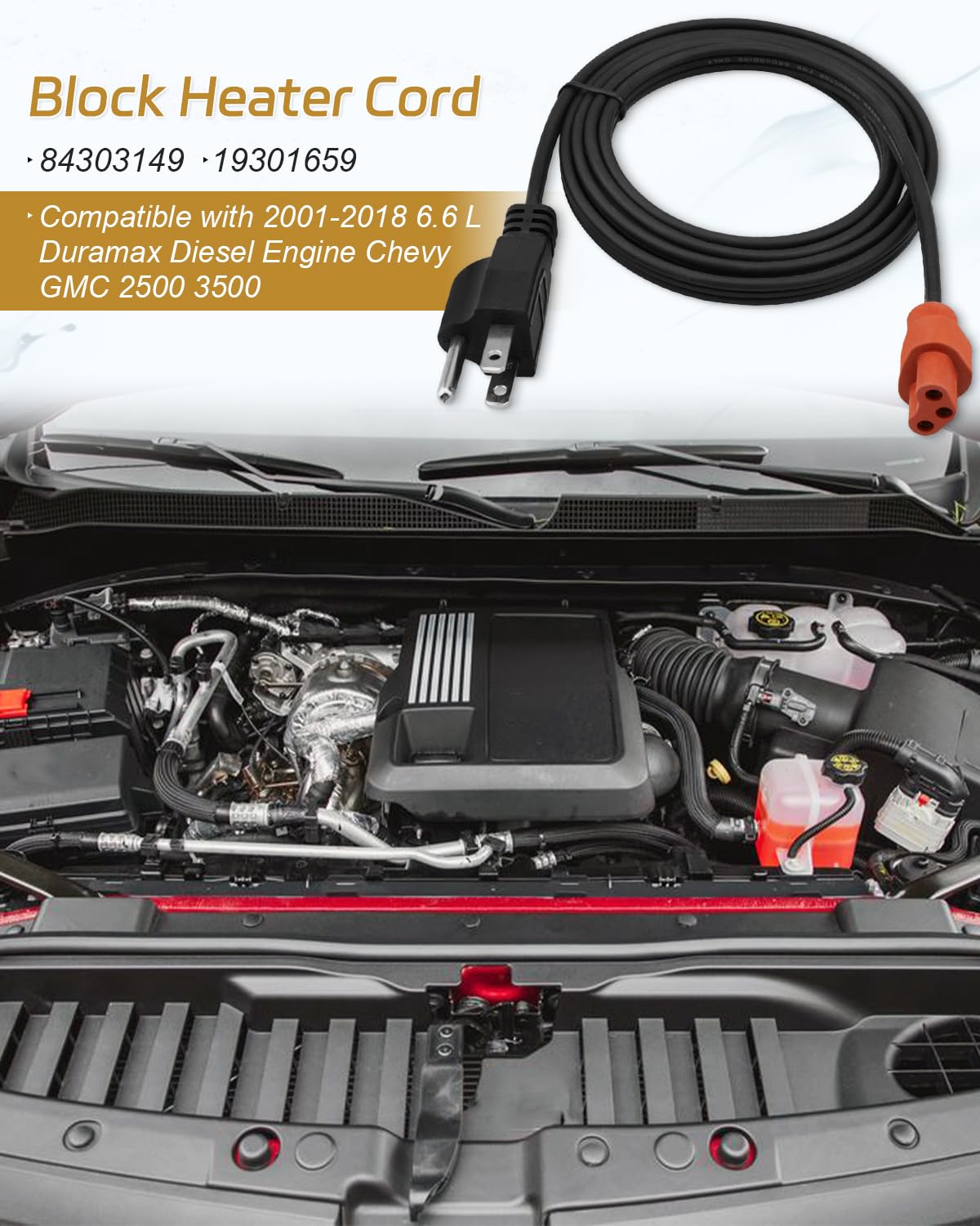 Freeze Plugs Chevy Engine Block Heater Block Heater 6FT Engine