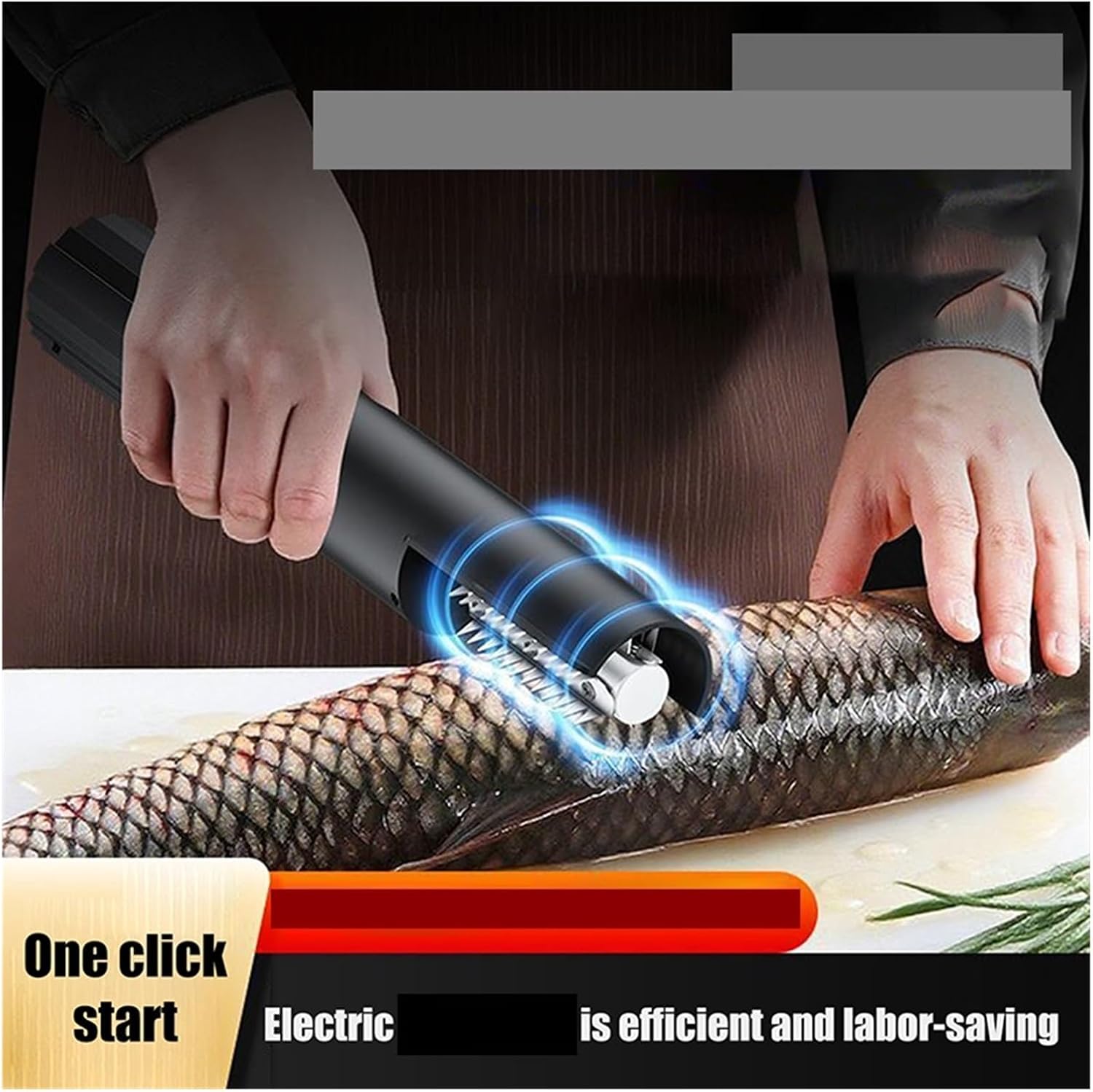 Fit for Electric Fish Scale Remover - Automatic Stainless Steel Blade Fish Scaling Tool for Home Use