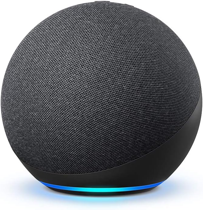 Echo Dot (5th Gen) | Smart speaker with Alexa | Charcoal