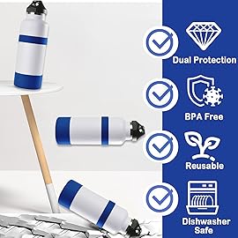 Greant Double Protective Water Bottle Boot compatible with Hydro Flask, Silicone Flex Boot compatible with Hydroflask Boot, Universal Anti-Slip Bottle Sleeve, 3 Sizes to Choose