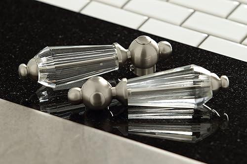 Miniatura 5 de Kingston Brass KS3951WLL Wilshire - Grifo de baño mini extendido, 4-12 pulgadas de alcance de boquilla, cromo pulido