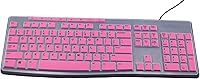 Vista 7 de Funda de teclado ultradelgada de silicona para PC de escritorio compatible con teclado inalámbrico Logitech MK295 MK275 MK270, teclado Logitech K200