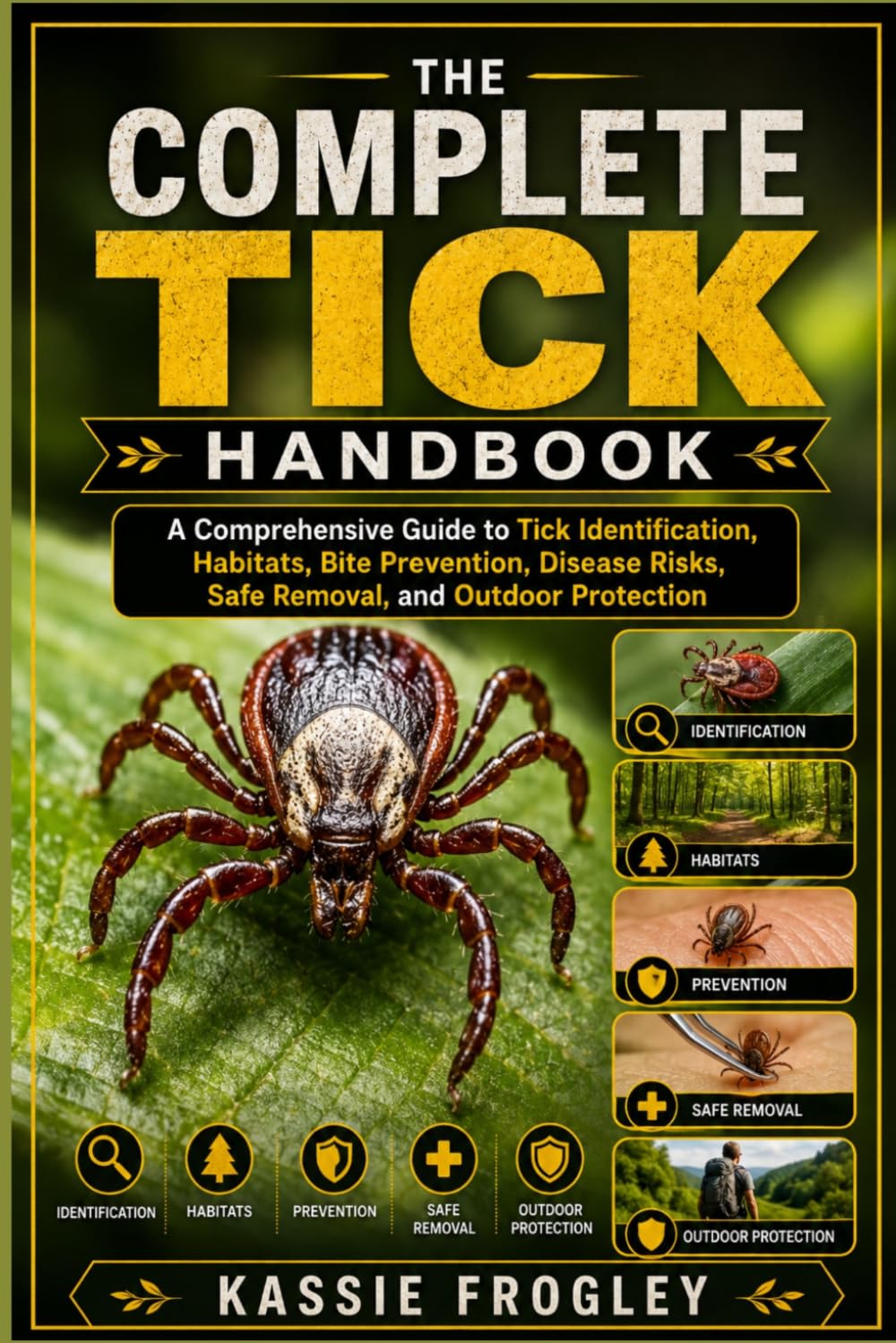 THE COMPLETE TICK HANDBOOK: A Comprehensive Guide to Tick Identification, Habitats, Bite Prevention, Disease Risks, Safe Removal, and Outdoor Protection