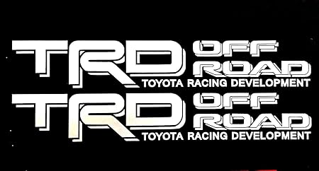 Amazon ホワイトtoyota Racing Trdトラックオフロード4 X 4 Suvタンドラタコマデカールステッカービニール 外装 エアロパーツ 車 バイク Amazon ホワイトtoyota Racing Trdトラックオフロード4 X 4 Suvタンドラタコマデカールステッカービニール 外装 エアロパーツ 車 バイク