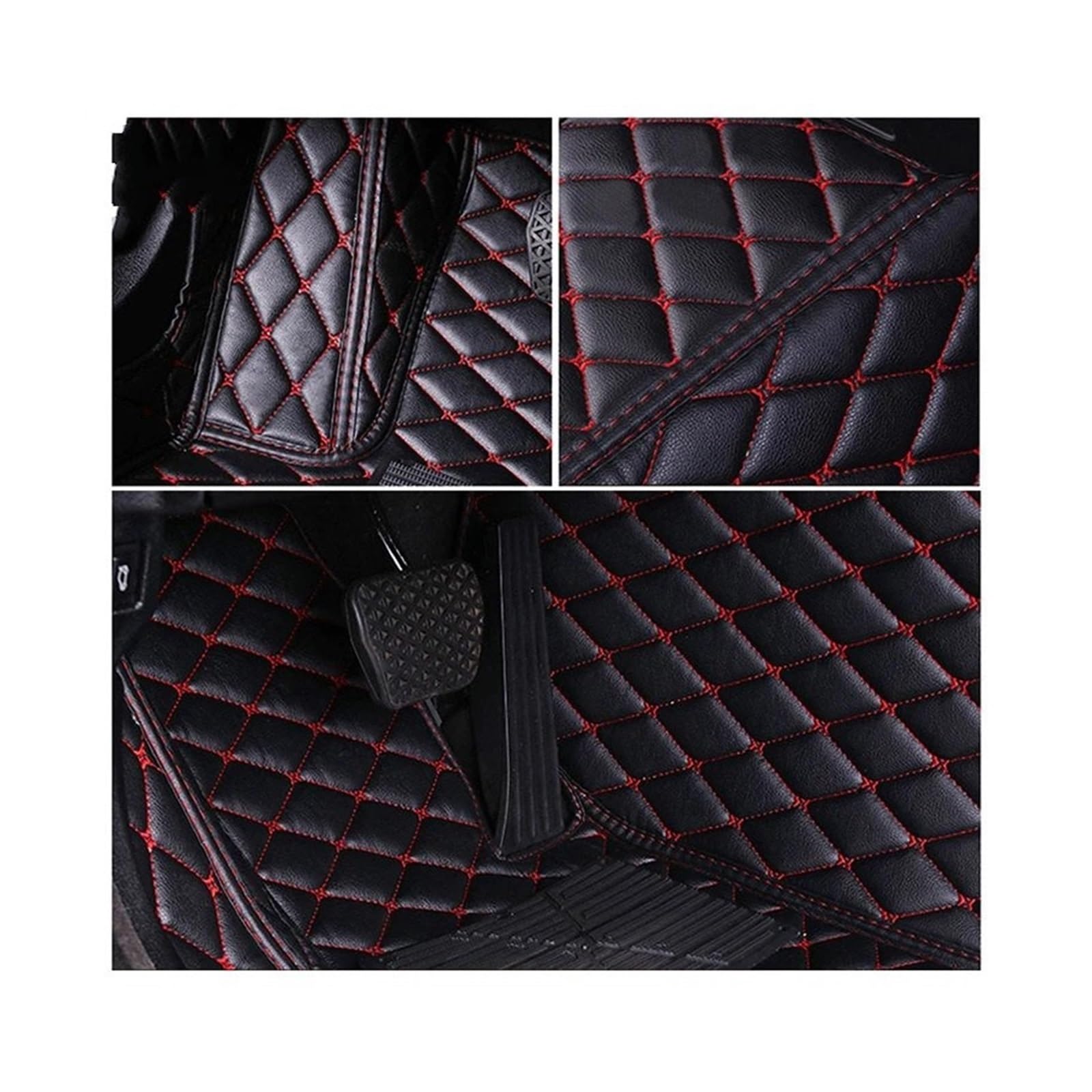 Niestandardowe dywaniki samochodowe pasujące do BMW 5er E39 E60 520-550 1994-2010 Dywaniki samochodowe Akcesoria do stóp(Brown,2003-2010 E60)