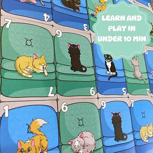 Miniatura 4 de Juego de cartas Couch Kittens - Juego rápido y fácil para 2 jugadores de The Dusty Top Hat