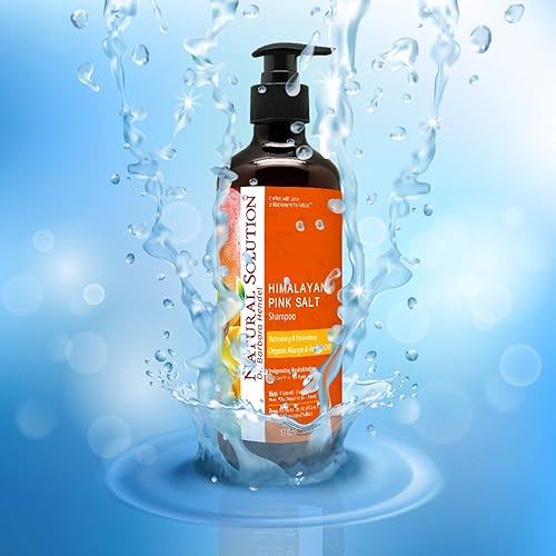 Miniatura 2 de Natural Solution Champú de aceite de argán orgánico, refrescante, hidratante y extra nutritivo, cuidado diario para todo tipo de cabello, 17 onzas