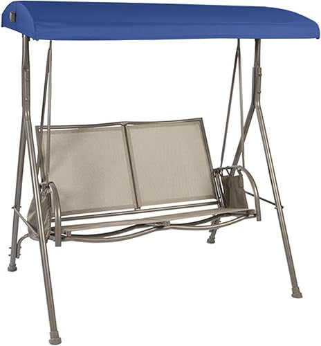 Garden Winds Cubierta superior de toldo de repuesto para Garden Treasures SS-909E-1 Swing - RipLock 350 - True Navy