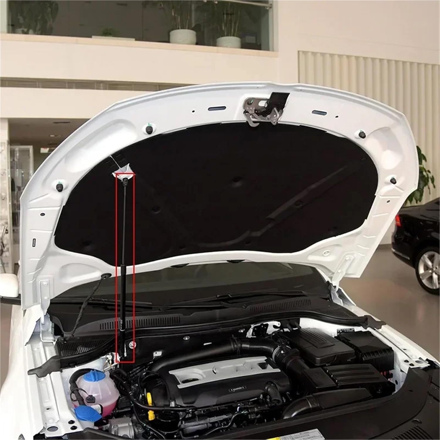 Car-Styling Refit Bonnet Hood Gas Shock Lift Strut Bars Support Rod Accessories Compatible With VW CC 2013 2014 2015 2016 2017 2018