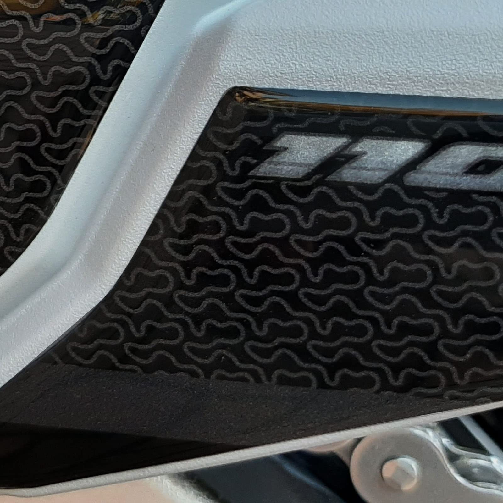 Resin Bike Autocollant Moto Compatibles avec Honda CRF1100L Africa Twin Adventure Sports 2021. Protection Seuils de Porte Contre Les Chocs et Les Éraflures. Autocollant 3D Résinés Fabriqué en Italie
