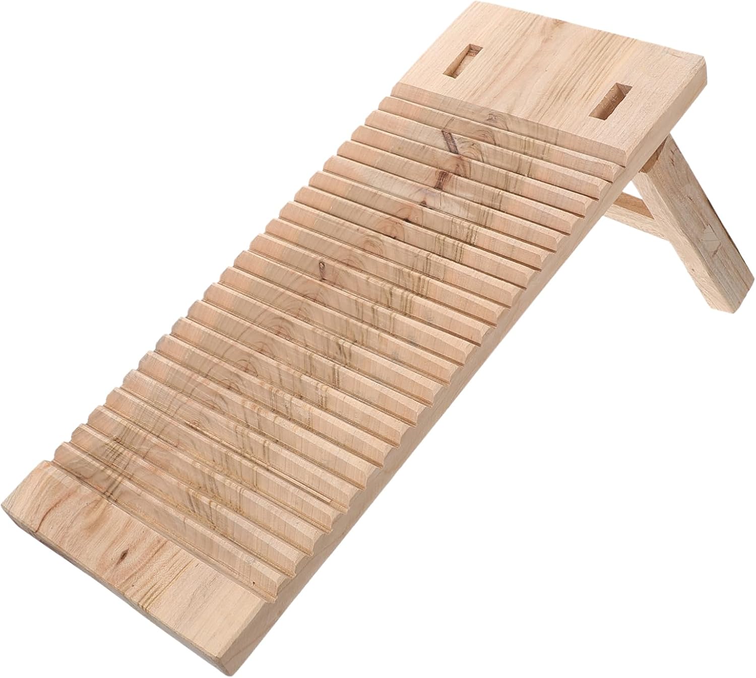 Traditional Wash Board Wooden Laundry Scrubboard Hand Washing Board Lightweight Design