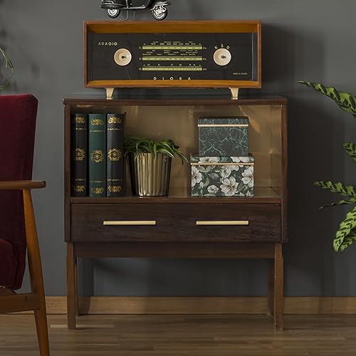 Miniatura 6 de QOGRISUN Paquete de 5 tiradores hexagonales de latón macizo para cajones, centro de agujero de 4 pulgadas, adecuados para accesorios de cocina,