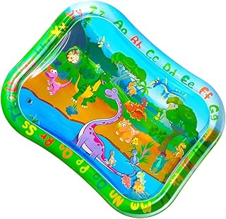 TOYANDONA Brinquedos Para Bebês Tapete De Água Para Bebês Brinquedos De Engatinhar Tapete De Água Para Bebês Tapete De Engatinhar Para Crianças Centro De Atividades Para Bebês Tapete De