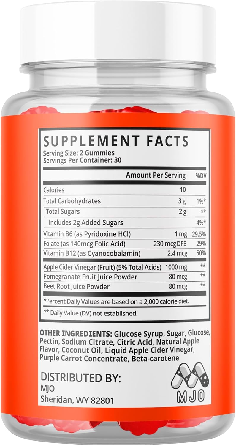 (2 Pack) Jelly Lean Gummies, Official Jelly Lean Gummys with All Natural Ingredients, Advanced JellyLean Health & Wellness Vitamin Formula, Maximum Strength Active Lifestyle Multivitamin (120 Gummies)