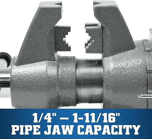 Miniatura 14 de Wilton - Tornillo de banco multiusos, ancho de mandíbula de 5-1/2 pulgadas, apertura máxima de mandíbula de 5 pulgadas, garganta de 2-3/4 pulgadas