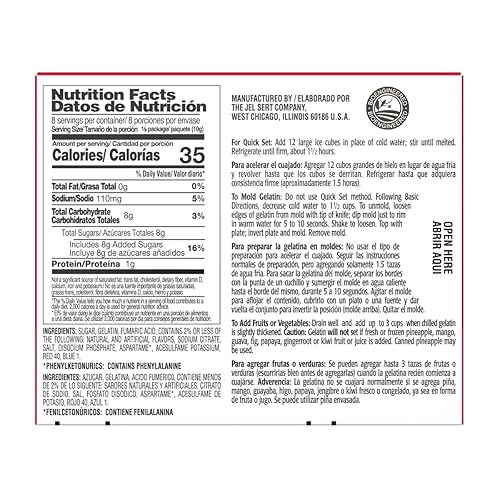 Miniatura 2 de Royal Paquete variado de gelatina, paquete de 12  3 cajas cada una, fresa, naranja, lima y cereza - Snacks keto