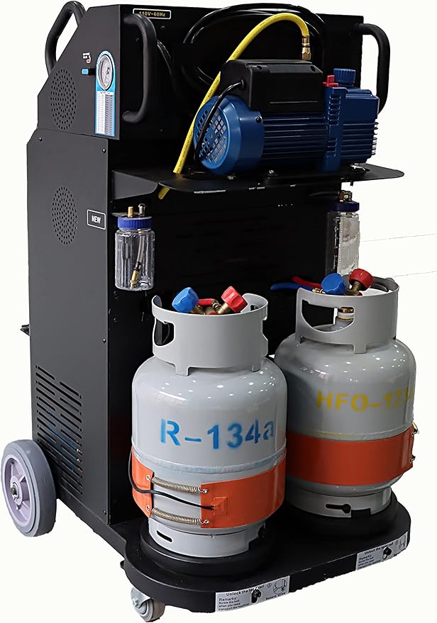 Máquina Recuperadora de Refrigerante Automática RCC-6S-Dual para R134a y R1234yf miniatura 3