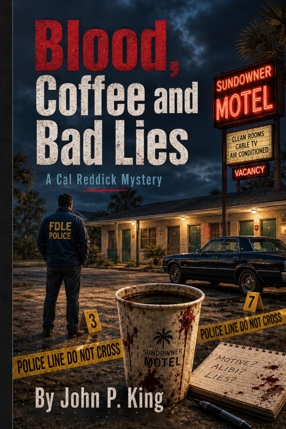 Blood, Coffee and Bad Lies: A Cal Reddick Mystery (Cal Reddick Novella Series - Choices After Murder)