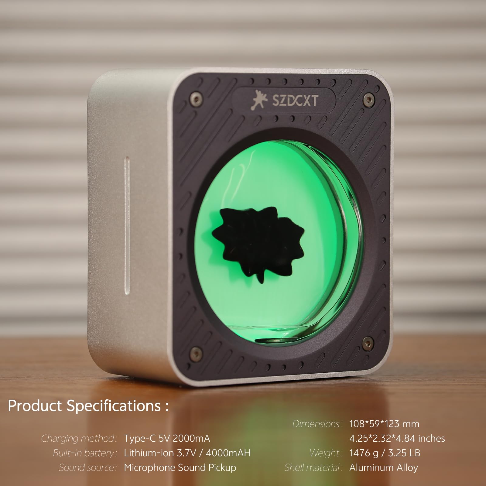サマナーズウォー MAGE MOOD LIGHT SZDCXT JVM1 Ferrofluid Sound Rhythm Visualizer,Dancing Ferrofluid