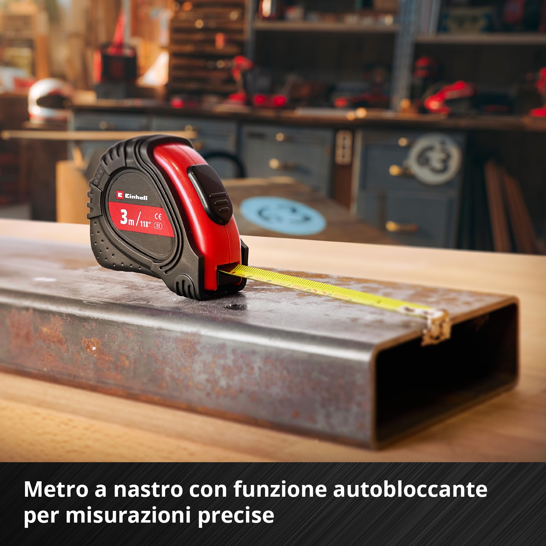 Original Einhell E-Case coffret à outils 79 pièces déménagement (marteau de mécanicien, pinces, accessoires d’embouts, cutter à lame sécable, mètre ruban, niveau à bulle, clés mixtes, coffret système)